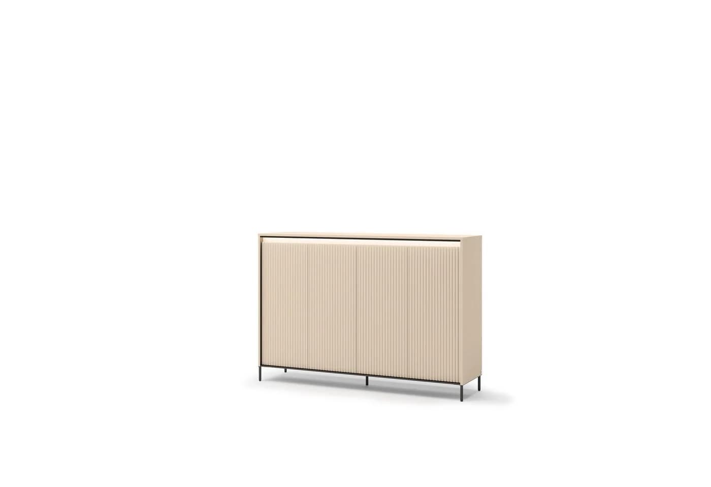 yourhouse24 Kommode TREND TG-04 mit 4 Türen und LED