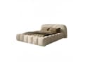 yourhouse24 Polsterbett Orlando Bouclé mit Bettkasten Beige Bild 3
