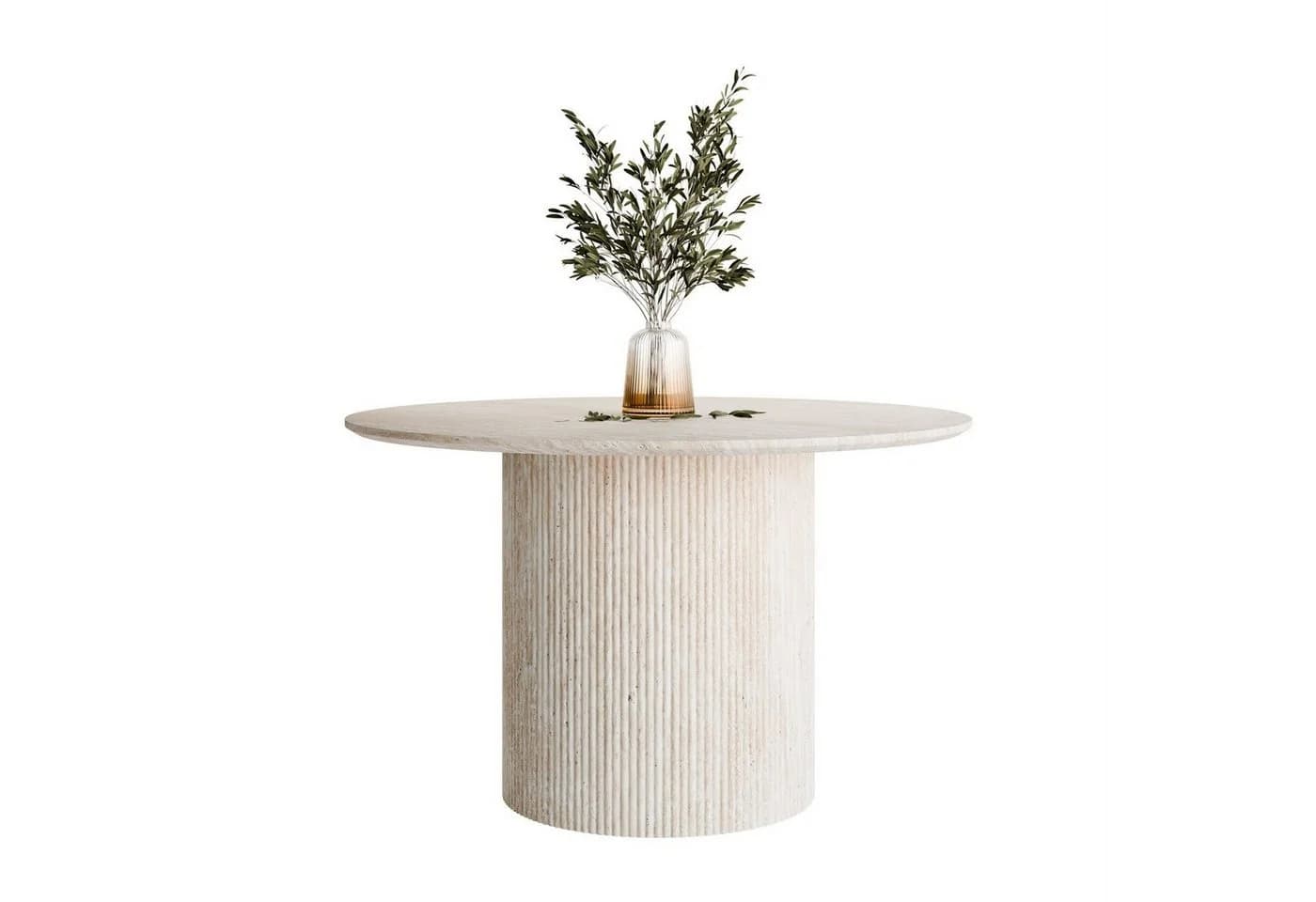 yourhouse24 Esstisch OVI 120 cm Riffelsockel - Bild 2