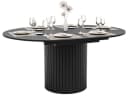 yourhouse24 Esstisch LINNEA Ausziehbar Schwarz Bild 2