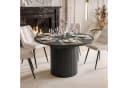 yourhouse24 Esstisch LINNEA Ausziehbar Schwarz Bild 3