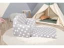 yourhouse24 Kindersofa SNUGKIDS Doppelsofa Klappbar Baumwolle Bild 3