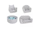 yourhouse24 Kindersofa SNUGKIDS Doppelsofa Klappbar Baumwolle Bild 5