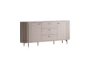 yourhouse24 Sideboard LINNEA 190cm 2D3S Runde Ecken Lamellen Bild 4