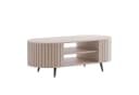 yourhouse24 Couchtisch LINNEA Oval 104cm mit Ablage Lamellen Bild 4