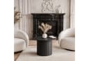 yourhouse24 Couchtisch LINNEA Rund Ø70cm Säule Lamellen Bild 1