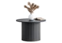yourhouse24 Couchtisch LINNEA Rund Ø70cm Säule Lamellen Bild 2