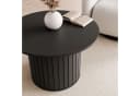 yourhouse24 Couchtisch LINNEA Rund Ø70cm Säule Lamellen Bild 3