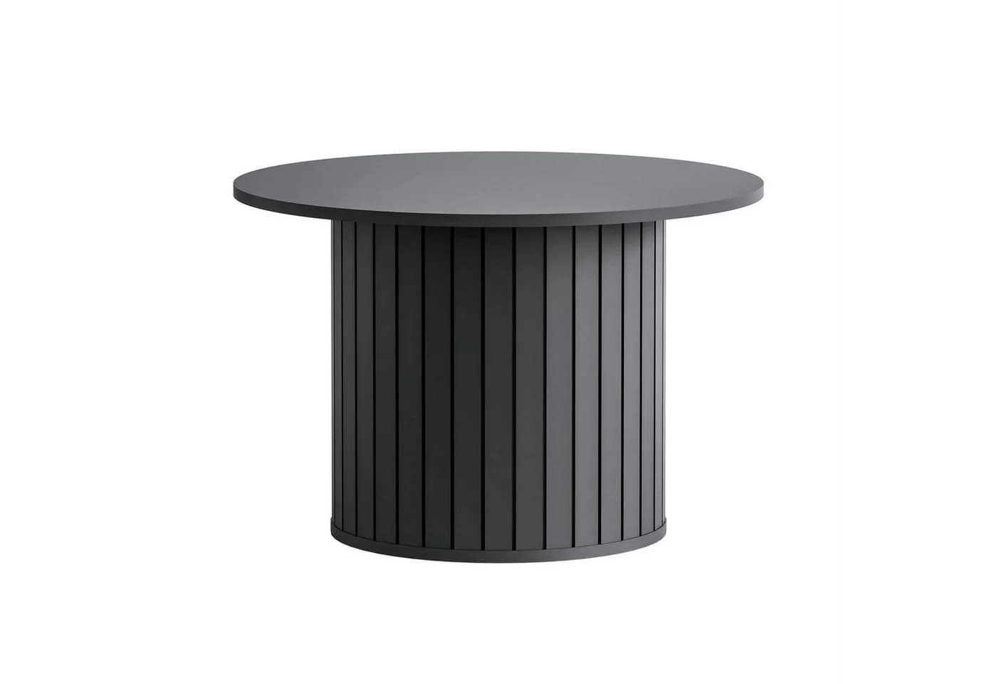 yourhouse24 Couchtisch LINNEA Rund Ø70cm Säule Lamellen - Bild 5