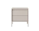 yourhouse24 Nachttisch SENSO mit 2 Schubladen Beige Push-to-Open Bild 2