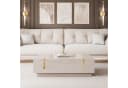 yourhouse24 Couchtisch ONYX Kaschmir Gold Metallbeine Bild 1