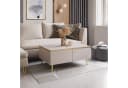 yourhouse24 Couchtisch AURORA Kaschmir mit Stauraum & Gold-Akzenten Bild 3