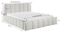 yourhouse24 Polsterbett Micandi Bouclé mit Bettkasten Bild 3