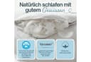 Nachtengel Daunenbettdecke Ganzjahresdecke 100% Baumwolle Weiß Bild 5