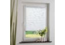 HOMBERA Plissee Blumen-Motiv Klemmfix ohne Bohren halbtransparent Bild 3