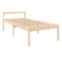 furnicato Seniorenbett Massivholz Kiefer 90x200 cm mit Stauraum Bild 3