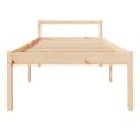furnicato Seniorenbett Massivholz Kiefer 90x200 cm mit Stauraum Bild 4