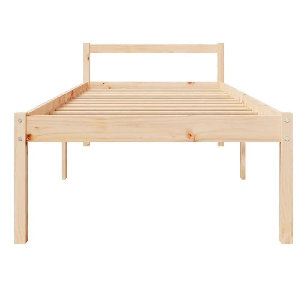 furnicato Seniorenbett Massivholz Kiefer 90x200 cm mit Stauraum - Bild 4