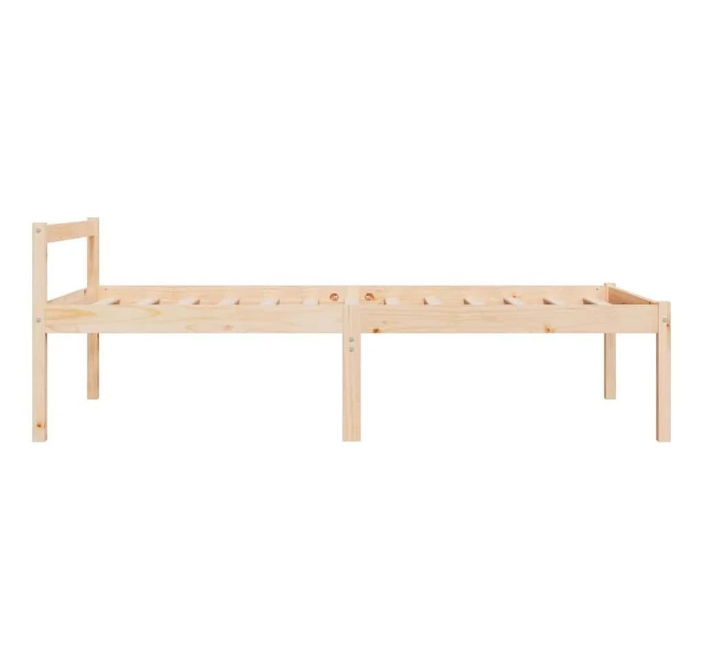 furnicato Seniorenbett Massivholz Kiefer 90x200 cm mit Stauraum - Bild 5