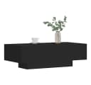furnicato Couchtisch Schwarz Holzwerkstoff Modern Bild 3