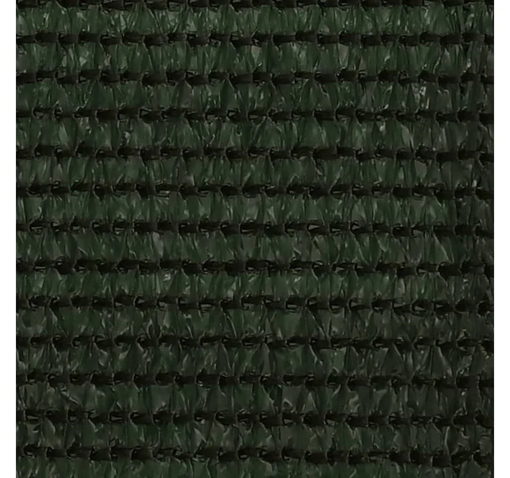 furnicato Balkonsichtschutz HDPE Balkonschirm 90 x 400 cm Dunkelgrün