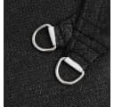 furnicato Sonnensegel HDPE Schwarz 2x3m UV-Schutz Bild 4
