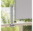 furnicato Seitenmarkise Sichtschutz Grau 60 x 0-300 cm Bild 2