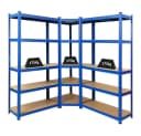 PROREGAL Eckregal MegaDeal 1x Eckregal + 2x Schwerlastregal Ragnar Blau Bild 2