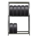 PROREGAL® Schwerlastregal Reifenregal Räderregal RAGNAR 180x120x40cm 8 Reifen + Ablage Bild 5