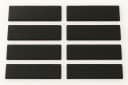 hausleben Servierplatte Schiefer 15x5 cm 8-tlg. Schwarz Bild 2