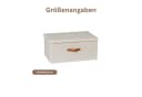 hausleben Organizer Leinen-Aufbewahrungsbox mit Griff Bild 4
