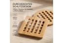 hausleben Topfuntersetzer Bambus 4er Set Beige Bild 3