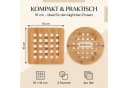 hausleben Topfuntersetzer Bambus 4er Set Beige Bild 4