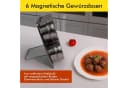 hausleben Gewürzbehälter Set 6-tlg. Edelstahl Magnetisch mit Sichtfenster Bild 5