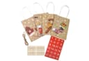 hausleben befüllbarer Adventskalender 24 Geschenktüten Kraftpapier 73-tlg Bild 2