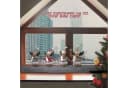 hausleben Zugluftstopper Türdichtung Filz Weihnachtsdesign 90 cm Bild 1