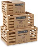 hausleben Aufbewahrungsbox Bambus Kisten Set 3er Holzboxen Bild 2