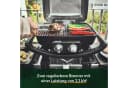 BURNHARD® Gasgrill WAYNE 2-Brenner Tragbar Schwarz Bild 4