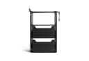 BURNHARD® Einbauregal FRED 30 cm Schwarz für Big FRED Grill Bild 1