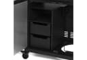 BURNHARD® Einbauregal FRED 30 cm Schwarz für Big FRED Grill Bild 3