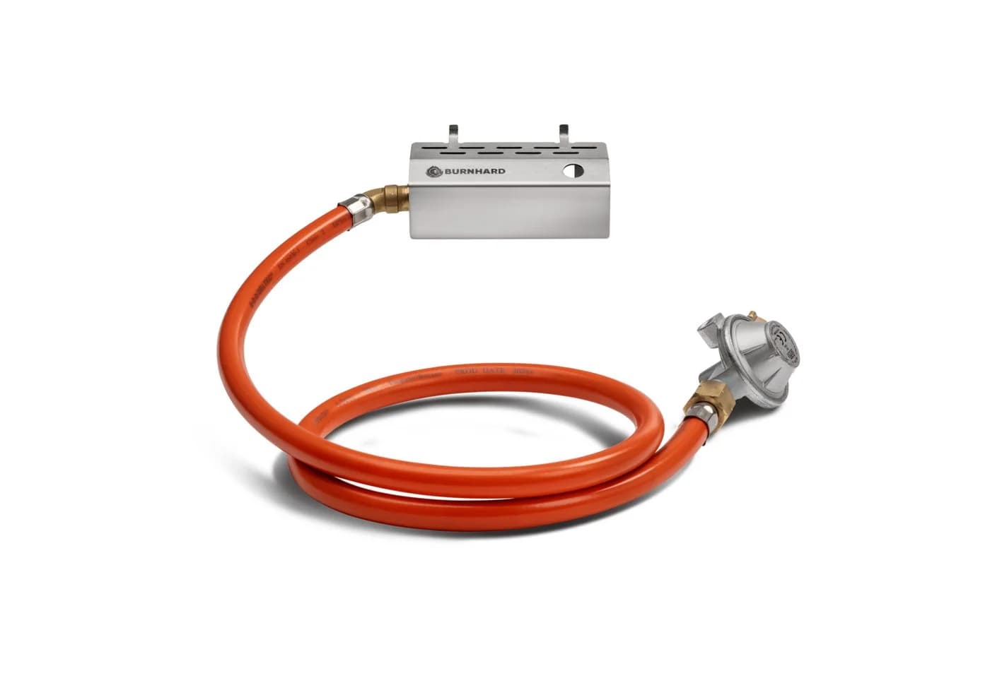 BURNHARD® Druckregler Gasflaschen Adapter für Klappgrill JONES Jr silber - Bild 2
