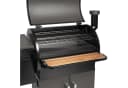 BURNHARD® Smoker FLINT Schwarz mit Akazienholz-Schneidebrett Bild 4