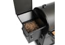 BURNHARD® Smoker FLINT Schwarz mit Akazienholz-Schneidebrett Bild 5