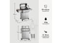BURNHARD FRED Deluxe Gasgrill 3-Brenner Edelstahl Infrarot Bild 3