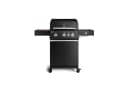 BURNHARD FRED Deluxe Gasgrill 3-Brenner Edelstahl Schwarz Bild 2