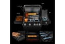 BURNHARD Big FRED Deluxe Gasgrill 4-Brenner Edelstahl Schwarz Bild 1