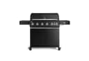 BURNHARD Fat FRED Deluxe Gasgrill 6-Brenner Edelstahl Schwarz Bild 2
