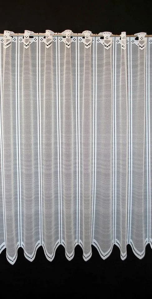 Gardinen Kranzusch Scheibengardine neutral Stangendurchzug transparent