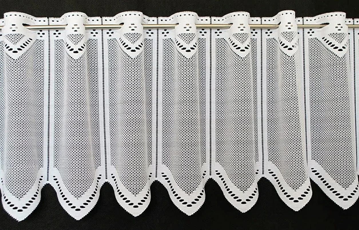 Gardinen Kranzusch Scheibengardine Neutral Stangendurchzug Transparent - Bild 2