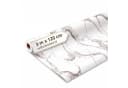 Dalsys Wandverkleidung Selbstklebend Marmoroptik Weiß PVC Rolle Bild 2
